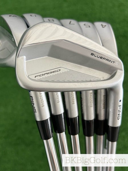 Ping Blueprint S Forged Iron Set 4-W / KBS Tour 130 X Extra Stiff +3/4