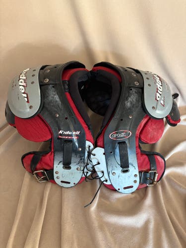 Large Adult Riddell EVX Shoulder Pads (Used)