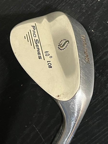 Spalding Pro Series Lob Wedge 60* Right Handed Steel Shaft Stock Grip 35"