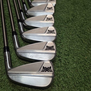Men's 2022 PXG 0211 ST Right Handed Iron Set Stiff Flex Graphite Shaft (Used)