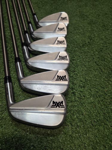Men's 2022 PXG 0211 ST Right Handed Iron Set Stiff Flex Graphite Shaft (Used)