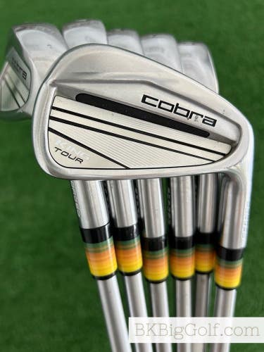 Cobra King Tour 23 Forged Iron Set 5-P / KBS Tour C-Taper Lite 110 Stiff