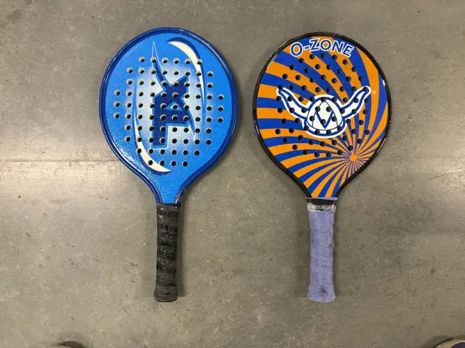 Lot of 4 - Viking Paddle Racquets - OZ XL, Viking XL, O-ZONE - Clean