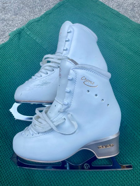 EDEA Chorus Figure Skates 225 B with 8.50" John Wilson Coronation Ace Lite Blades (Used)