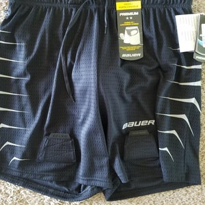 NWT Bauer Premium Hockey Jock Short Senior Men XS (Youth XL)
