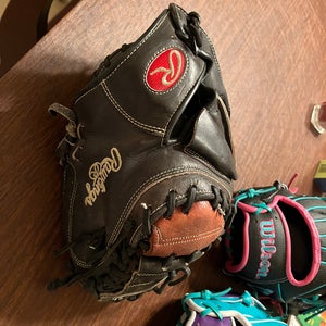 Rawlings Heart of the hide RH Catcher's Glove 34" buster posey