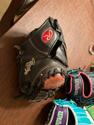 Rawlings Heart of the hide RH Catcher's Glove 34" buster posey