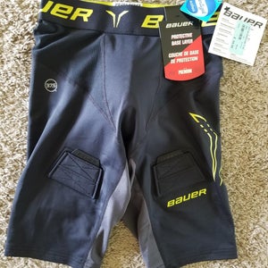NWT Bauer Premium Hockey Compression Jock Senior Men XS (Youth XL)