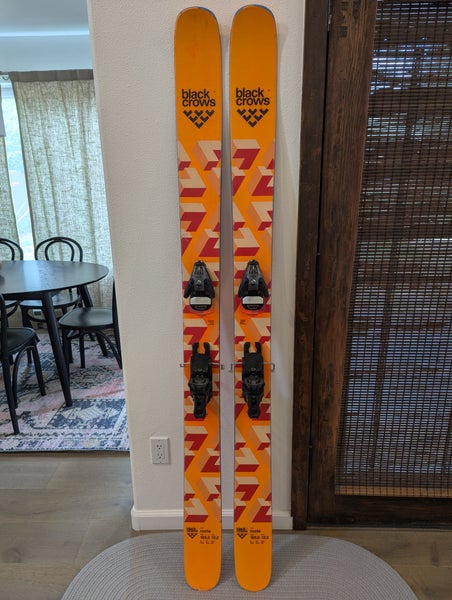 Black Crows 185 cm Powder Nocta Skis With Bindings Max Din 13 (Used)