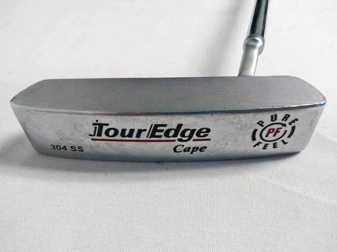 Tour Edge Pure Feel Template Series Cape Putter (35", Blade, Plumber's Neck)