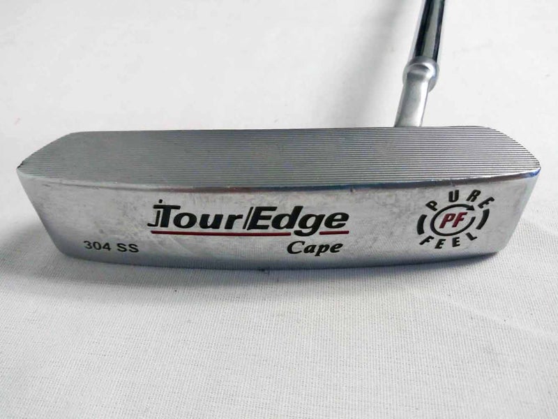 Tour Edge Pure Feel Template Series Cape Putter (35", Blade, Plumber's Neck)