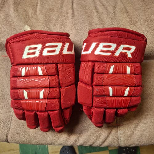 Bauer Pro Series Gloves 11" Red (Used)