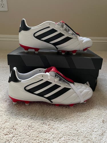White Unisex Size M 7.0 (W 8.0) Adidas Copa Cleats (New)