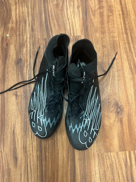 Black Men's Size 13.0 (W 14.0) Adult New Balance Burn X3 Low Top Molded Cleats (Used)