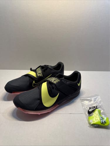 Nike Air Zoom LJ Elite Track & Field Shoes Spikes Black Men’s Size 9