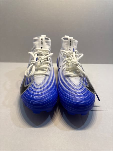 Nike Zoom Air Vapor Pro 1‎ Men’s Size 9 Football Cleats White Blue FB3298-101 Nike Zoom Air Vapor Pro 1 Football Cleats White Racer Blue  main image 2