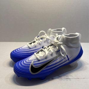 Men's Nike Zoom Air Vapor Pro 1 Football Cleats White Blue FB3298-101 Size 7.5