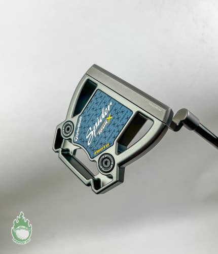 Used RH TaylorMade Spider Tour X Proto 34" Putter Black Steel Golf Club