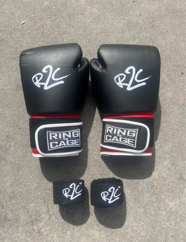 Ring to Cage Boxing Gloves + Hand Wraps