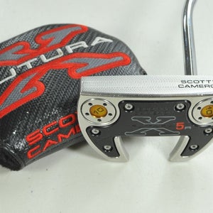Titleist 2015 Scotty Cameron Futura X5R 36" Putter Right Steel # 202796