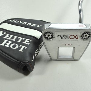 Odyssey White Hot OG 7 Bird 35" Putter Right Steel with Head Cover # 198080