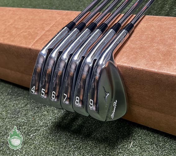 Used RH Mizuno Pro 241 Forged Irons 4-9 DG MID 115g S300 Stiff Steel Golf Set