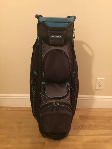 Datrek DG Lite II Cart Golf Bag with 14-way Dividers & Rain Cover