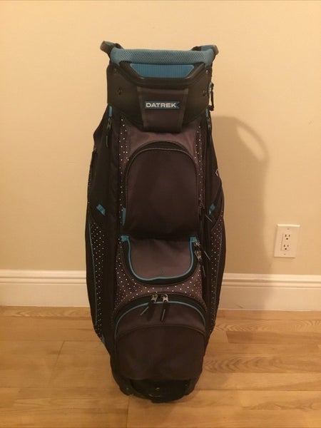 Datrek DG Lite II Cart Golf Bag with 14-way Dividers & Rain Cover