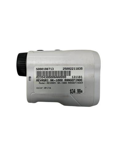 Used REVASRI NK-1000 RANGEFINDER Field Equipment White 11835-S000198713