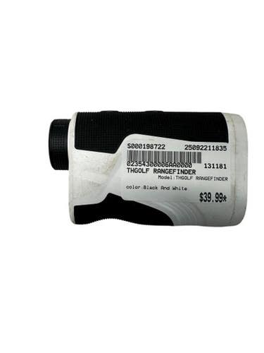 Used THGOLF RANGEFINDER Field Equipment Black And White 11835-S000198722