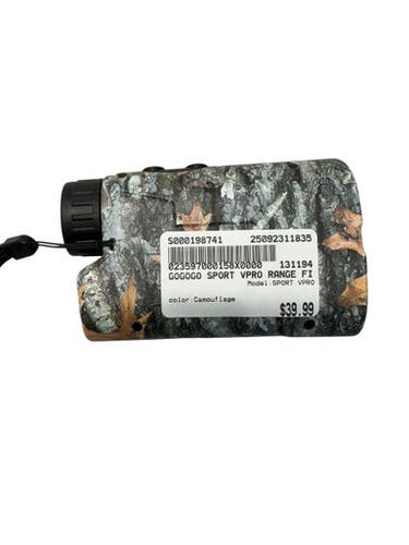 Used SPORT VPRO Golf Accessory Camouflage 11835-S000198741