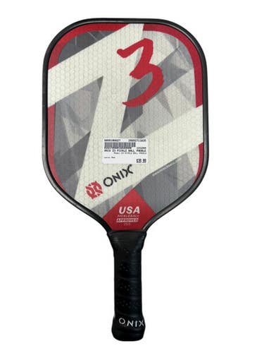 Used Z3 PICKLE BALL PADDLE Pickleball Racquet Red 11835-S000198827