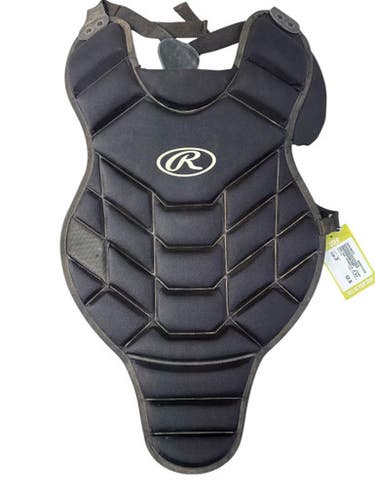 Used Rawlings CPPRDGY-B Catchers Chest Protector Black Junior 11835-S000198875
