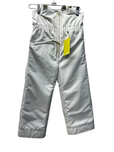 Used Obermeyer Snow Bibs Y White Youth 11835-S000198909