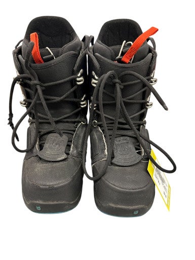 Used Burton PROGRESSION Boys Snowboard Boots Black Youth 06.0 11835-S000198922