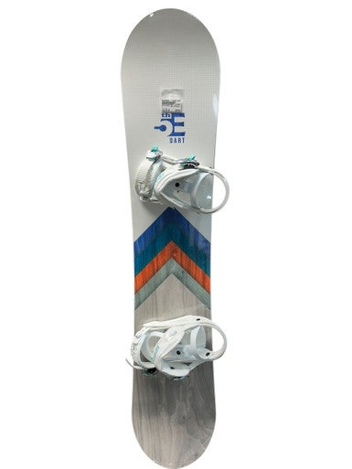 Used DART COMPLETE Womens Board/Bindings White 140 cm 11835-S000198956