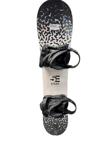 Used SPARK COMPLETE Boys Board/Binding Black And White 120 cm 11835-S000198962