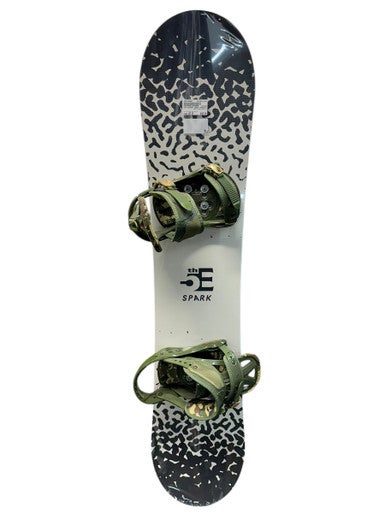Used SPARK COMPLETE Boys Board/Binding Black And White 125 cm 11835-S000198963