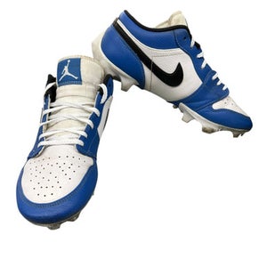 Used Nike Adult FB Cleats Clear And Royal Blue Senior 8 11835-S000198543