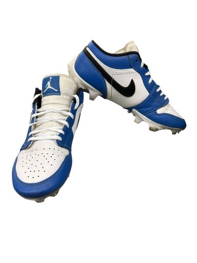 Used Nike Adult FB Cleats Clear And Royal Blue Senior 8 11835-S000198543