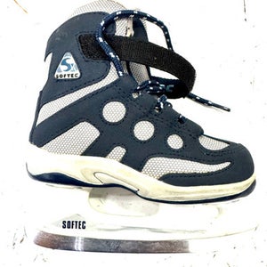Used Jackson SOFTEC Boys Softboot Skate Navy Blue Youth 09.0 11860-C000299084