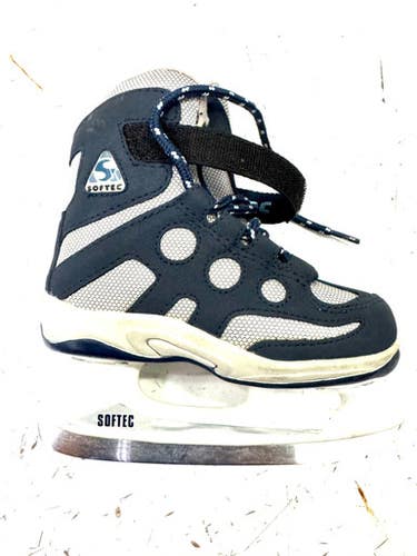 Used Jackson SOFTEC Boys Softboot Skate Navy Blue Youth 09.0 11860-C000299084