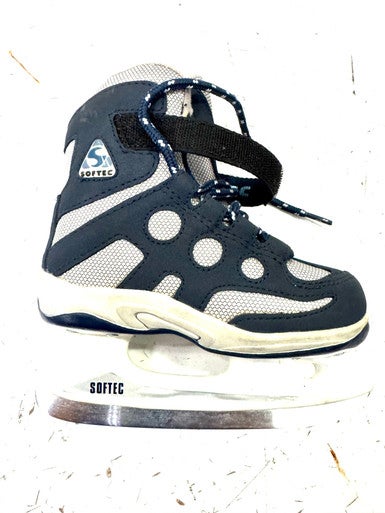 Used Jackson SOFTEC Boys Softboot Skate Navy Blue Youth 09.0 11860-C000299084