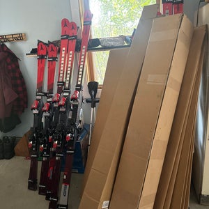 Atomic Redster SL 165 cm Skis With Bindings (Used)