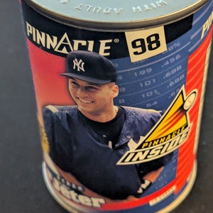 Pinnacle 1998 Derek Jeter MLB Yankees Sealed Can (10 Cards) - New York Yankees