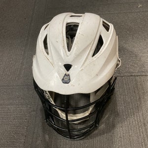 Used Cascade PRO 7 Lacrosse Helmet White LG 11614-S000223054