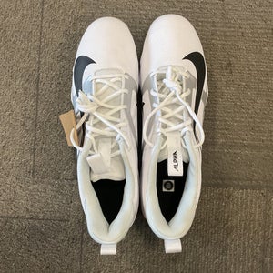 Used Nike Adult FB Cleats White Senior 15 11614-S000223046