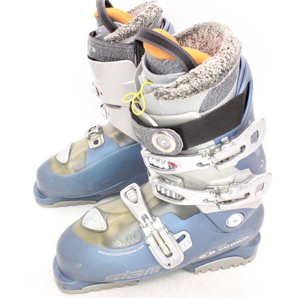 Salomon Siam Women's Ski Boots - Size 6.5 / Mondo 24.5 Used