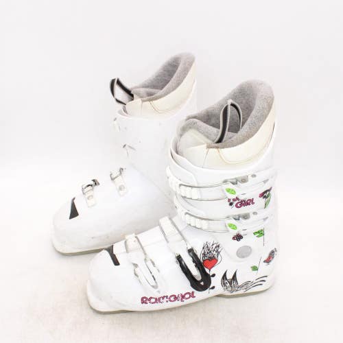 Rossignol Fun Girl Junior Ski Boots - Size 5.5 / Mondo 23.5 Used
