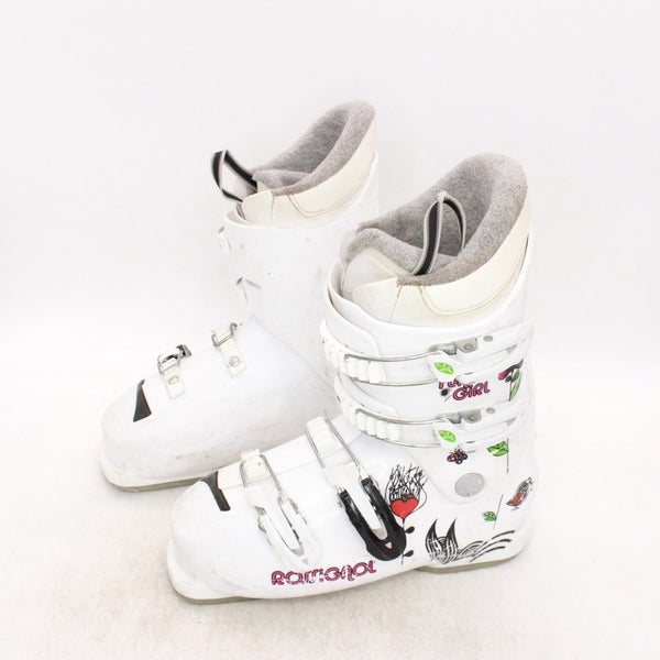 Rossignol Fun Girl Junior Ski Boots - Size 5.5 / Mondo 23.5 Used